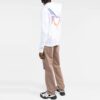 Off-White Men’ s FW21 Solid Color Zipper Jacket White