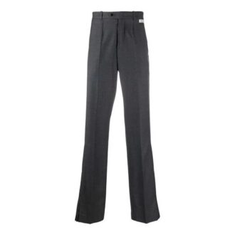 Off-White Men’ s FW21 Suit Casual Long Pants/Trousers Gray