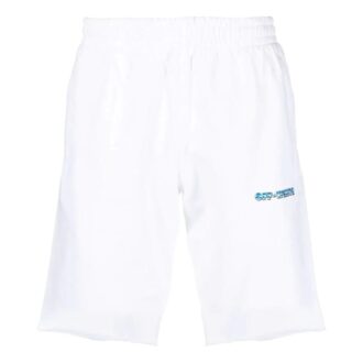 Off-White Men’ s FW22 Alphabet Logo Printing Casual Shorts Version White