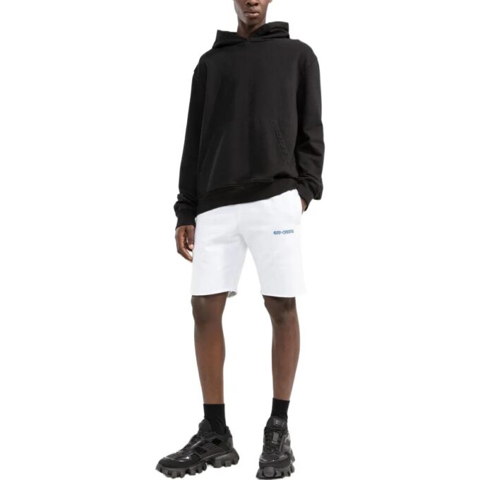 Off-White Men’ s FW22 Alphabet Logo Printing Casual Shorts Version White
