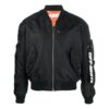 Off-White Men’ s FW22 Alphabet Logo Short Jacket Version Black