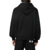 Off-White Men’ s FW22 Arrow Logo Printing Hooded Jacket Version Black
