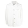 Off-White Men’ s FW22 Arrow Pattern Printing Long Sleeves Version White Shirt