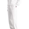Off-White Men’ s FW22 Back Arrow Printing Elastic Waistband Bundle Feet Sports Pants/Trousers/Joggers White