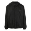 Off-White Men’ s FW22 Back Classic Logo Printing Hooded Jacket Ordinary Version Black