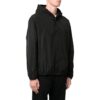 Off-White Men’ s FW22 Back Classic Logo Printing Hooded Jacket Ordinary Version Black