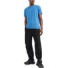 Off-White Men’ s FW22 Back Large Logo Printing Round Neck Short Sleeve Blue T-Shirt