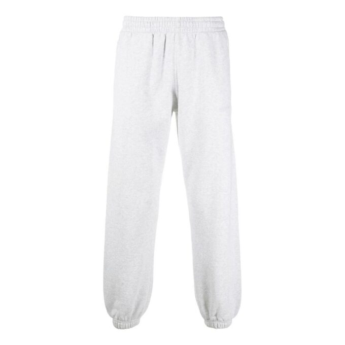 Off-White Men’ s FW22 Back Logo Printing Bundle Feet Sports Pants/Trousers/Joggers Gray