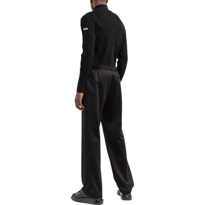 Off-White Men’ s FW22 Casual Arrow Pattern Sports Pants/Trousers/Joggers Black