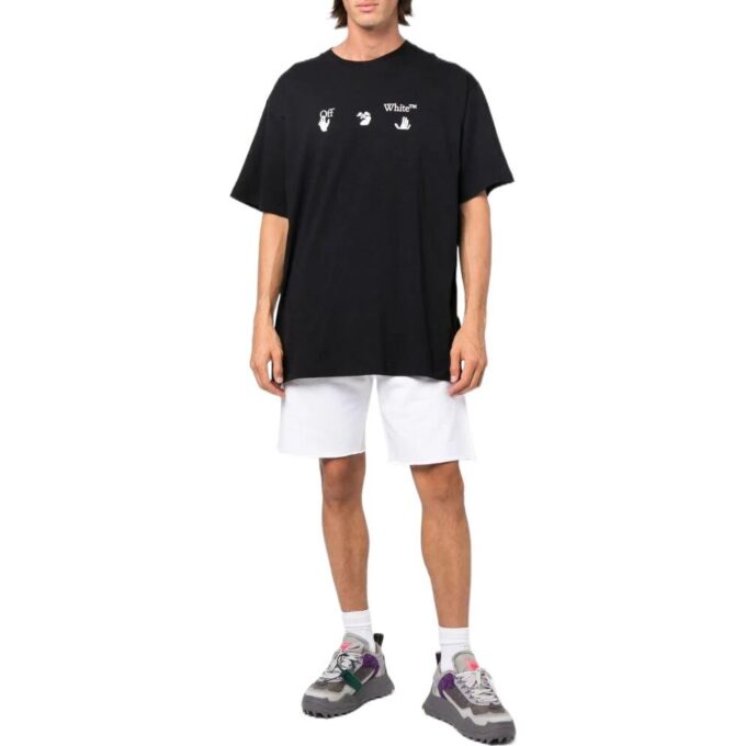 Off-White Men’ s FW22 Logo Casual Shorts Version White