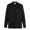 Off-White Men’ s FW22 Logo Embroidered Long Sleeves Jacket Black