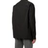 Off-White Men’ s FW22 Logo Embroidered Long Sleeves Jacket Black