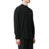 Off-White Men’ s FW22 Pattern Logo Printing Long Sleeves Version Black