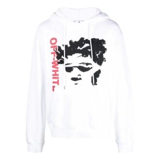 Off-White Men’ s FW22 Pattern Printing Long Sleeves Version White