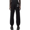 Off-White Men’ s FW22 Rear Logo Printing Casual Bundle Feet Sports Pants/Trousers/Joggers Version Black