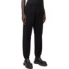 Off-White Men’ s FW22 Rear Logo Printing Casual Bundle Feet Sports Pants/Trousers/Joggers Version Black