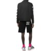 Off-White Men’ s FW22 Sleeve Side Stripe Design Lapel Zipper Jacket Black