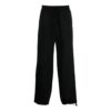 Off-White Men’ s FW22 Solid Color Logo Embroidered Straight Sports Pants/Trousers/Joggers Loose Fit Black