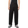 Off-White Men’ s FW22 Solid Color Stripe Printing Straight Casual Pants/Trousers Loose Fit Black