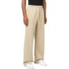 Off-White Men’ s FW22 Stripe Printing Drawstring Straight-Leg Casual Pants/Trousers Beige