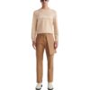 Off-White Men’ s FW22 Suit Casual Pants/Trousers Brown