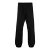 Off-White Men’ s Hands Off Red Arrow Sports Pants/Trousers/Joggers Loose Fit Black
