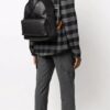 Off-White Men’ s Leather Black Backpack