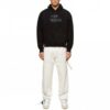 Off-White Men’ s Logo Embroidered Arrow Long Sleeves Black
