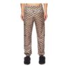 Off-White Men’ s Logo Full Print Elastic Waistband Casual Pants/Trousers Autumn Beige