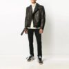 Off-White Men’ s Logo Pattern Jacket Black