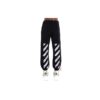 Off-White Men’ s Logo Pattern Printing Bundle Feet Sports Pants/Trousers/Joggers Black