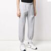 Off-White Men’ s Logo Printing Bundle Feet Sports Pants/Trousers/Joggers Light Grey