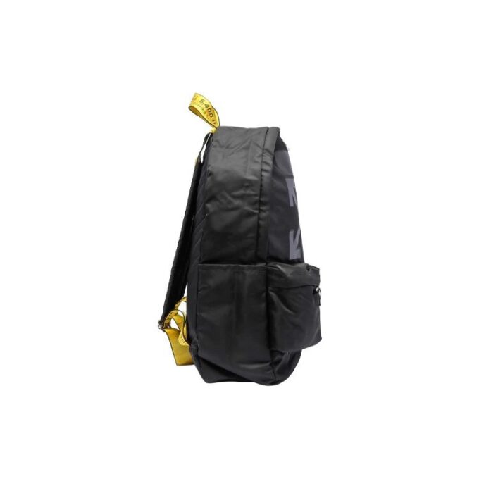 Off-White Men’ s Logo Printing Material Black Backpack