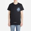 Off-White Men’ s Logo Printing Short Sleeve Black T-Shirt