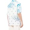 Off-White Men’ s Logo Printing Short Sleeve Blue Shirt