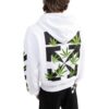 Off-White Men’ s Logo Printing Solid Color Long Sleeves White