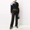 Off-White Men’ s Logo Side Stripe Sports Pants/Trousers/Joggers Loose Fit Black