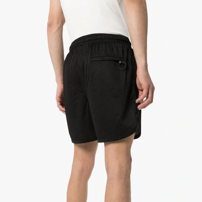 Off-White Men’ s Logo Sports Black Shorts