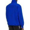 Off-White Men’ s Nylon Drawstring Alphabet Logo Sports Pullover Jacket Blue