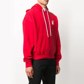 off white men s painting arrow pullover red 2 330x330 - Off-White Men' s Painting Arrow Pullover Red