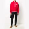 Off-White Men’ s Painting Arrow Pullover Red