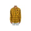 Off-White Men’ s Plaid Yellow Shirt