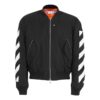 Off-White Men’ s Printing Zipper Pocket Jacket Black