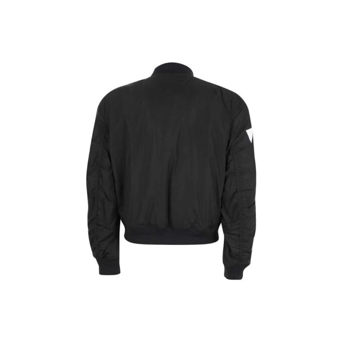 Off-White Men’ s Printing Zipper Pocket Jacket Black