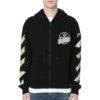 Off-White Men’ s Rubber Strap Arrow Printing Classic Black