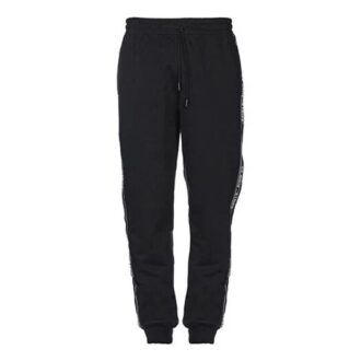 Off-White Men’ s Side Stripe Black Pants
