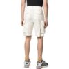 Off-White Men’ s Solid Color Casual Shorts White
