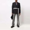 Off-White Men’ s Solid Color Casual Straight Sports Pants/Trousers/Joggers Gray