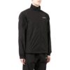 Off-White Men’ s Solid Color Lapel Zipper Jacket Black