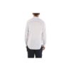 Off-White Men’ s Solid Color Logo Printing Long Sleeves Version White Shirt